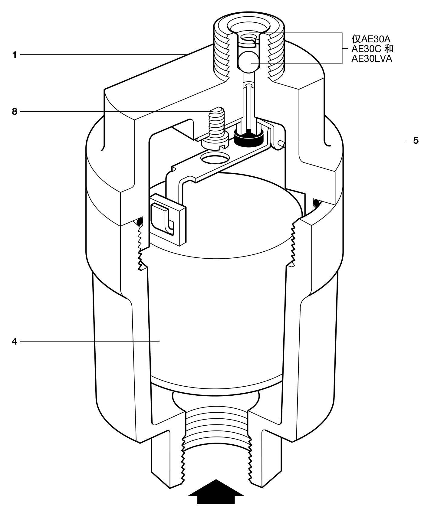 AE30A 维修结构及零件编号