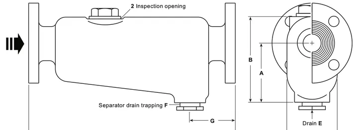 S13 汽水分离器尺寸图